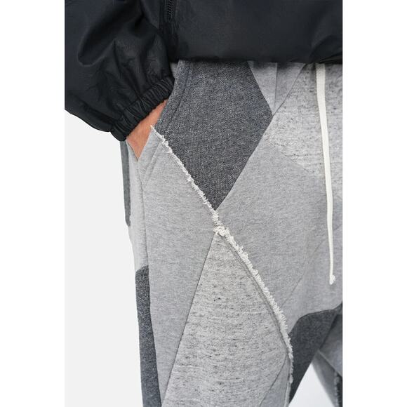 John Elliott Quilted Heather Grey Sweatpants Sz 3 / Large NWT - Picture 6 of 10